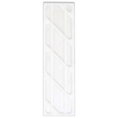 FP28 3mm Glazing Flat Shims for DIY & Construction - Plastic Frame Packers for Window, Door & Glass Fitting (28 x 100, 1000 pcs)