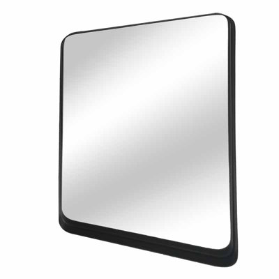 Framed Mirror - Glass/Iron - L50 x W4 x H80 cm - Black