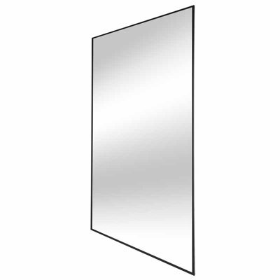 Framed Mirror - Glass/Iron - L80 x W2 x H105 cm - Black