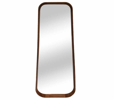 Framed Mirror - Painted Oak/Glass - L144 x W5.6 x H64 cm - Oak