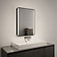 Framed Retangular LED Light Bathroom Vanity Mirror 500x700mm