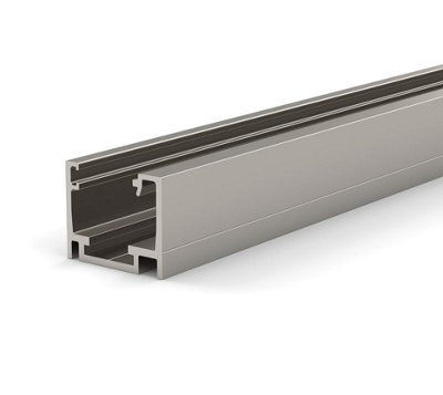 FrameTec Select 2.0 glazing profile one-piece 3 m, stainless steel ...