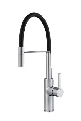 Francis Jeroni Chef Chrome Mono Kitchen Mixer Tap With Pull Out Spray