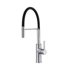 Francis Jeroni Chef Chrome Mono Kitchen Mixer Tap With Pull Out Spray
