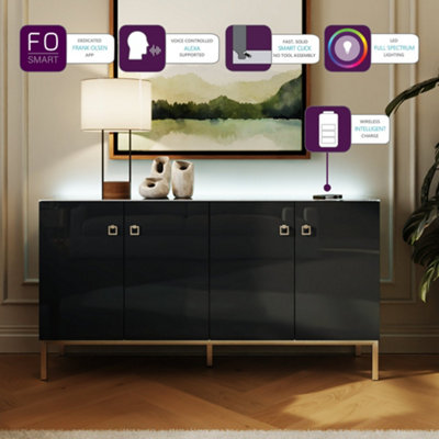 FRANK OLSEN LYRA SIDEBOARD MIDNIGHT ONYX