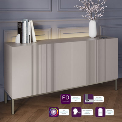 FRANK OLSEN SMART IONA SIDEBOARD GREY