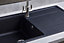 Franke Gemini GMD611GR 1.0 Bowl Tectonite Reversible Graphite Grey Kitchen Sink