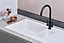 Franke Junos JSD651-97PW 1.5 Bowl Tectonite Reversible Inset White Kitchen Sink