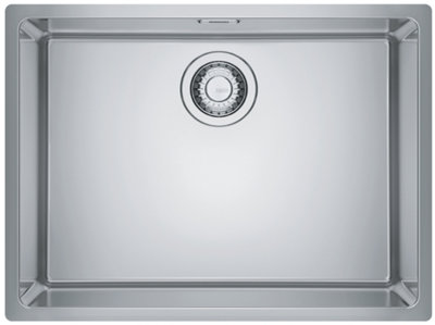 Franke Maris MRX 110-55 1B Undermount Sink - Brushed Steel