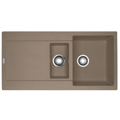 Franke MRG651-97OY Maris 1.5 Bowl FraGranite Oyster Beige Kitchen Sink ...