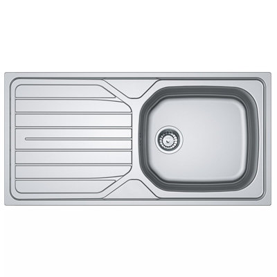 Franke Reno 100 1.0 Bowl Stainless Steel Inset Reversible Kitchen Sink