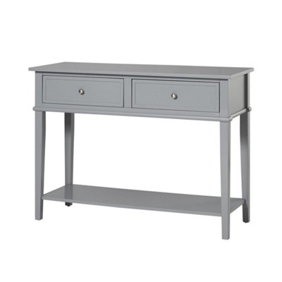 Franklin 2 Drawer Console Table in Grey