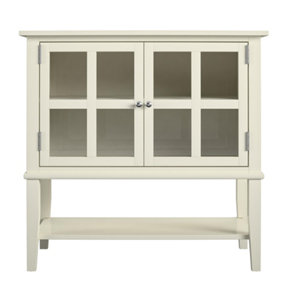 Franklin cabinet with 2 doors in white