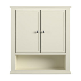 Franklin wall cabinet in soft white