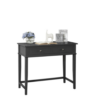 Franklin Writing Desk with 1 Drawer Black