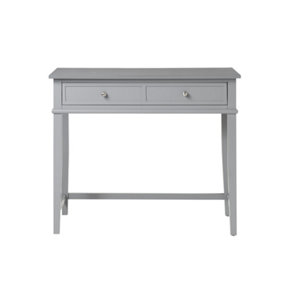 Franklin writing desk with 1 drawer in grey