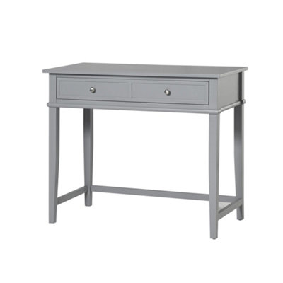 Franklin writing desk with 1 drawer in grey