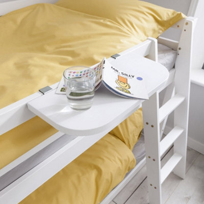 Frans Shelf for Cabin or Bunk Beds in Classic White