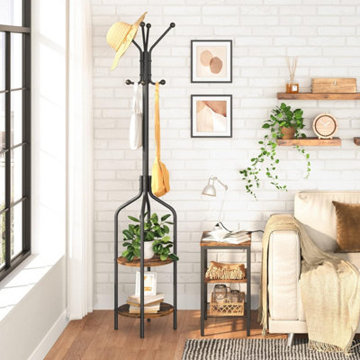 Diy free standing coat rack cheap