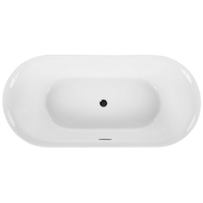 Freestanding Bath 1600 x 750 mm Black CARRERA