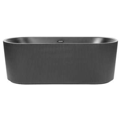 Freestanding Bath 1690 mm x 800 mm Black GOCTA
