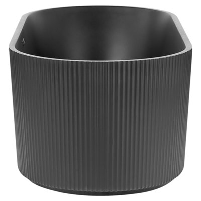 Freestanding Bath 1690 mm x 800 mm Black GOCTA