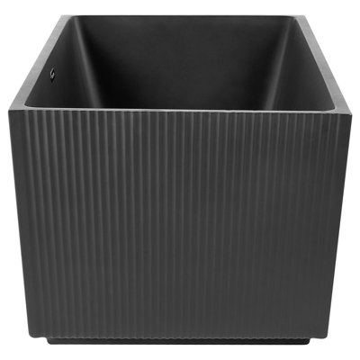 Freestanding Bath 1700 mm x 800 mm Black GOCTA