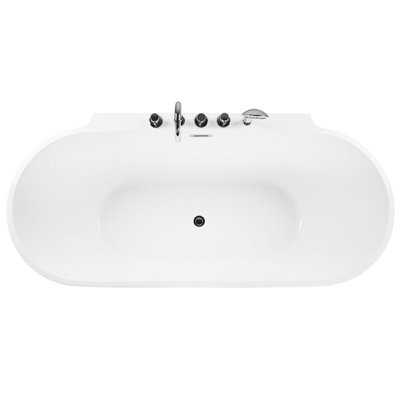 Freestanding Bath 1700 x 800 mm Black ROTSO