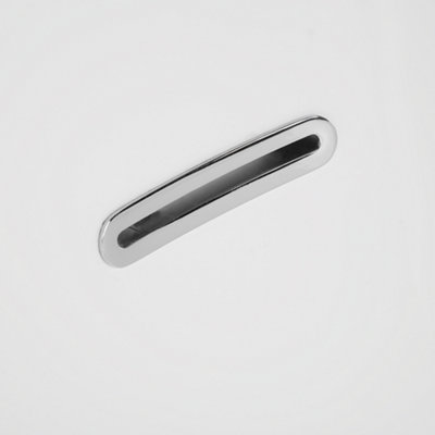 Freestanding Bath 1700 x 810 mm Black RIOS