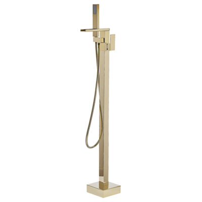 Freestanding Bath Mixer Tap Gold BOYOMA