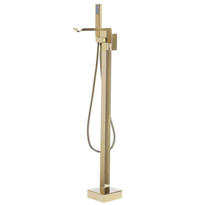 Freestanding Bath Mixer Tap Gold DELLA