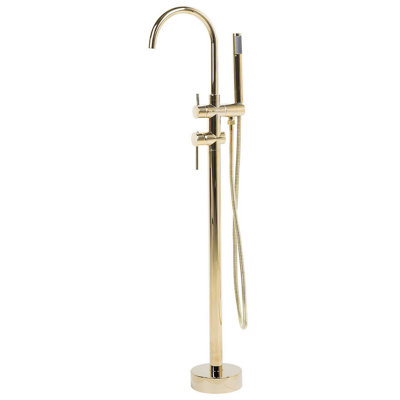 Freestanding Bath Mixer Tap Gold TUGELA