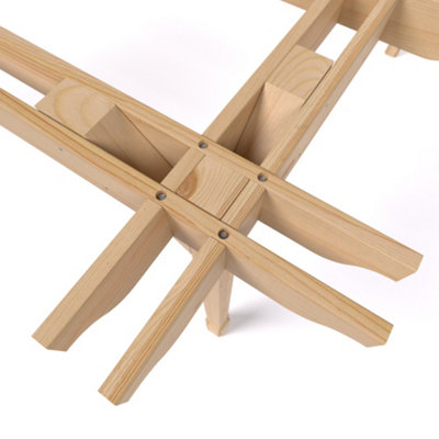 Freestanding Double Premium Pergola with Decking - Light Green - 3m ...