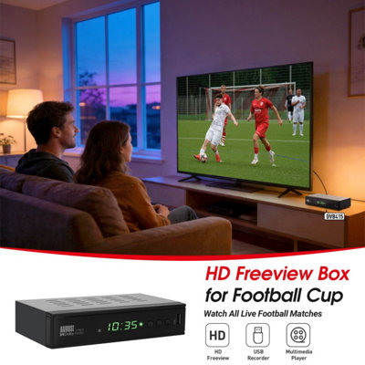 Freeview HD TV Set Top Box & PVR Recorder with 32GB USB Stick Included ...