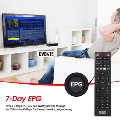 Freeview HD TV Set Top Box & PVR Recorder with 32GB USB Stick Included ...