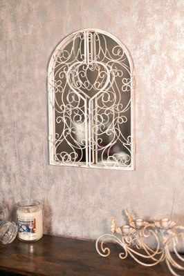 French Country Style Shutter Mirror