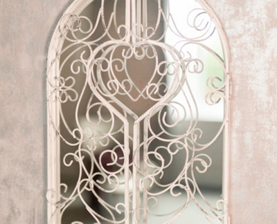 French Country Style Shutter Mirror