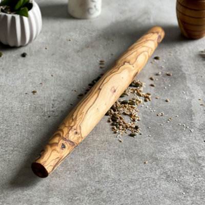 French Olive Wood Rolling Pin By The Rustic Dish