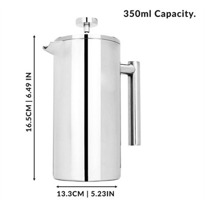 French Press Cafetiere Set 350ml - M&W - 3