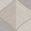 Fresco Ogee Textured Geometric Natural Wallpaper