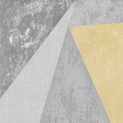 Fresco Shard Grey Geometric Wallpaper