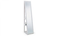 Fresco White Rectangular Storage Mirror (36cm x 155cm)