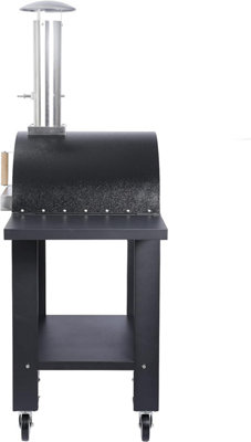 Fresh Grills Free Standing Extra Large Pizza Oven with Prep Stations