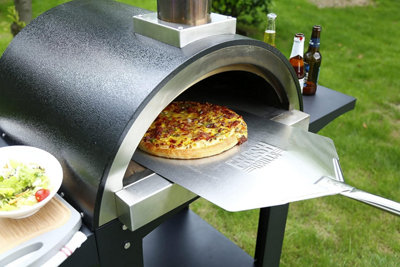 Fresh Grills Free Standing Extra Large Pizza Oven with Prep Stations - 8