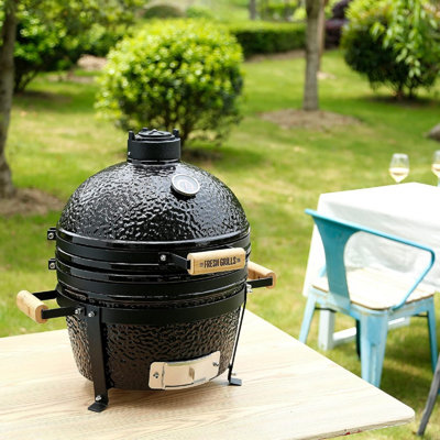 Fresh Grills Kamado Charcoal BBQ Grill 16" Midi Smoker