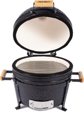 Fresh Grills Kamado Charcoal BBQ Grill 16" Midi Smoker - 4