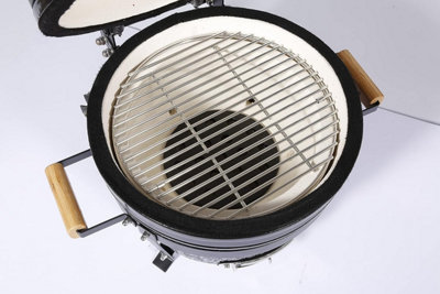 Fresh Grills Kamado Charcoal BBQ Grill 16" Midi Smoker - 9