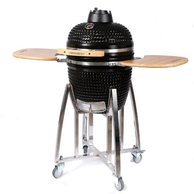 Fresh Grills Kamado Charcoal BBQ Grill 18" Maxi Smoker