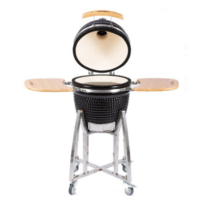 Fresh Grills Kamado Charcoal BBQ Grill 18" Maxi Smoker