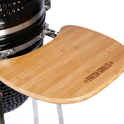 Fresh Grills Kamado Charcoal BBQ Grill 18" Maxi Smoker - 3